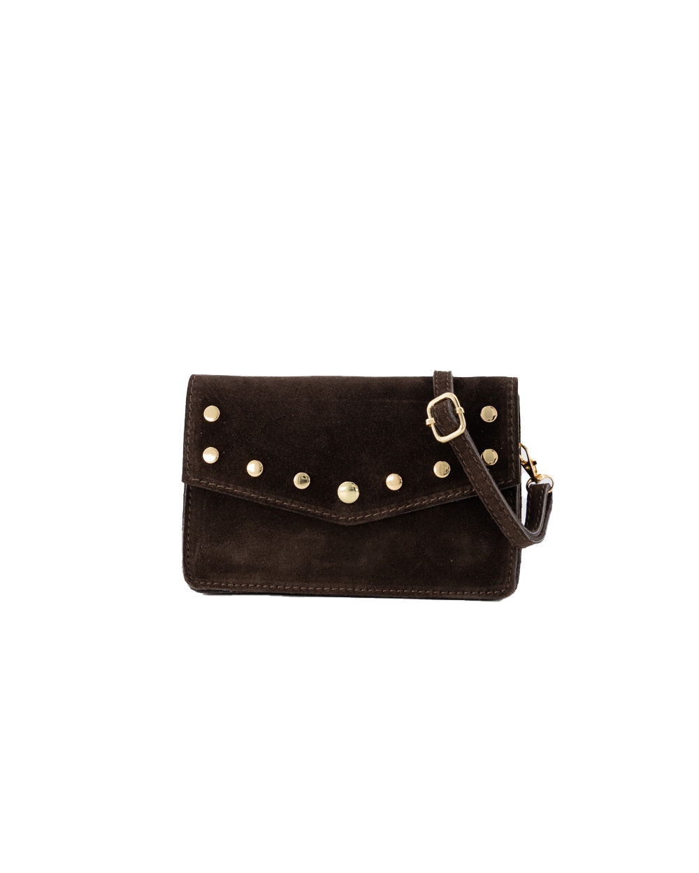 TAS LAURA SUEDE BRUIN