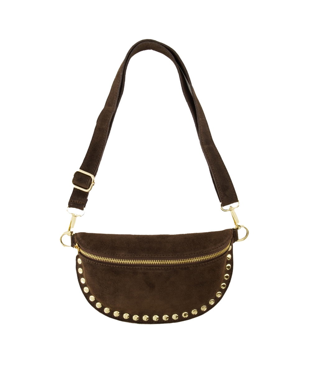 TAS DEBBY SUEDE DONKERBRUIN