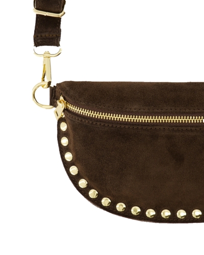 TAS DEBBY SUEDE DONKERBRUIN