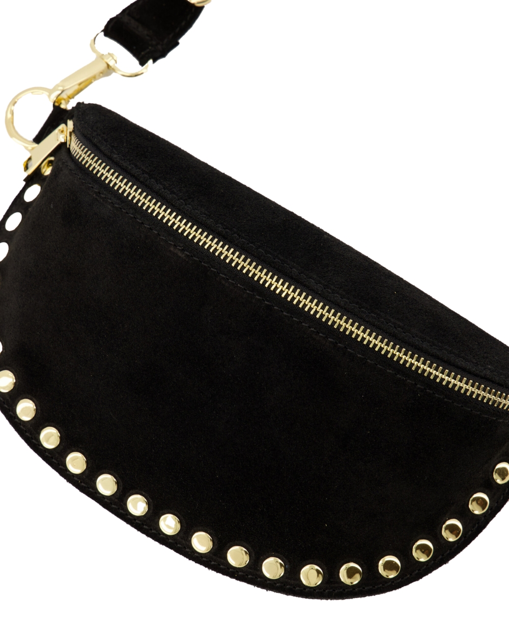TAS DEBBY SUEDE ZWART