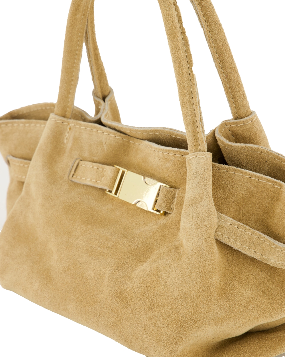 TAS LEONIE SUEDE ZAND