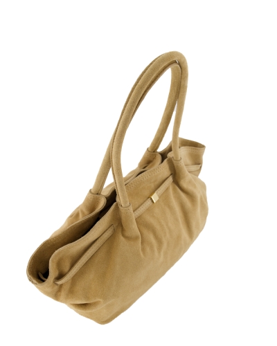 TAS COLINE SUEDE ZAND