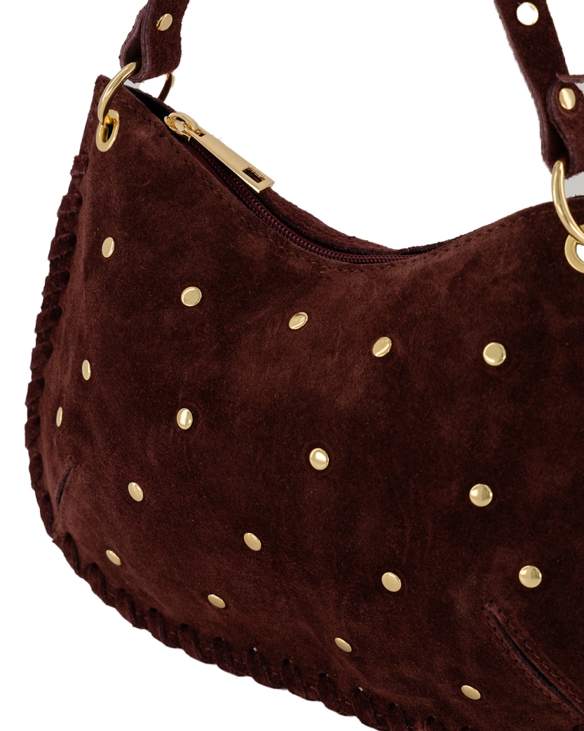 TAS CASEY SUEDE BORDEAUX