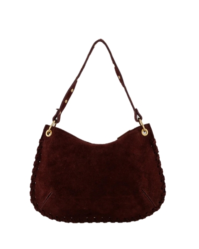 TAS CASEY SUEDE BORDEAUX