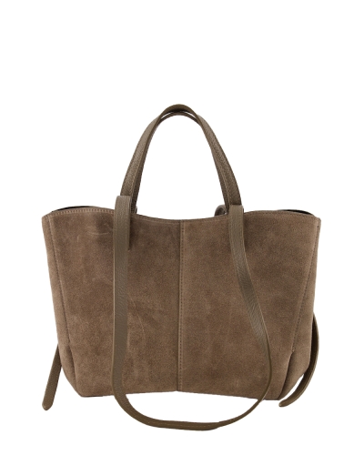 TAS MARTHA TAUPE SUEDE