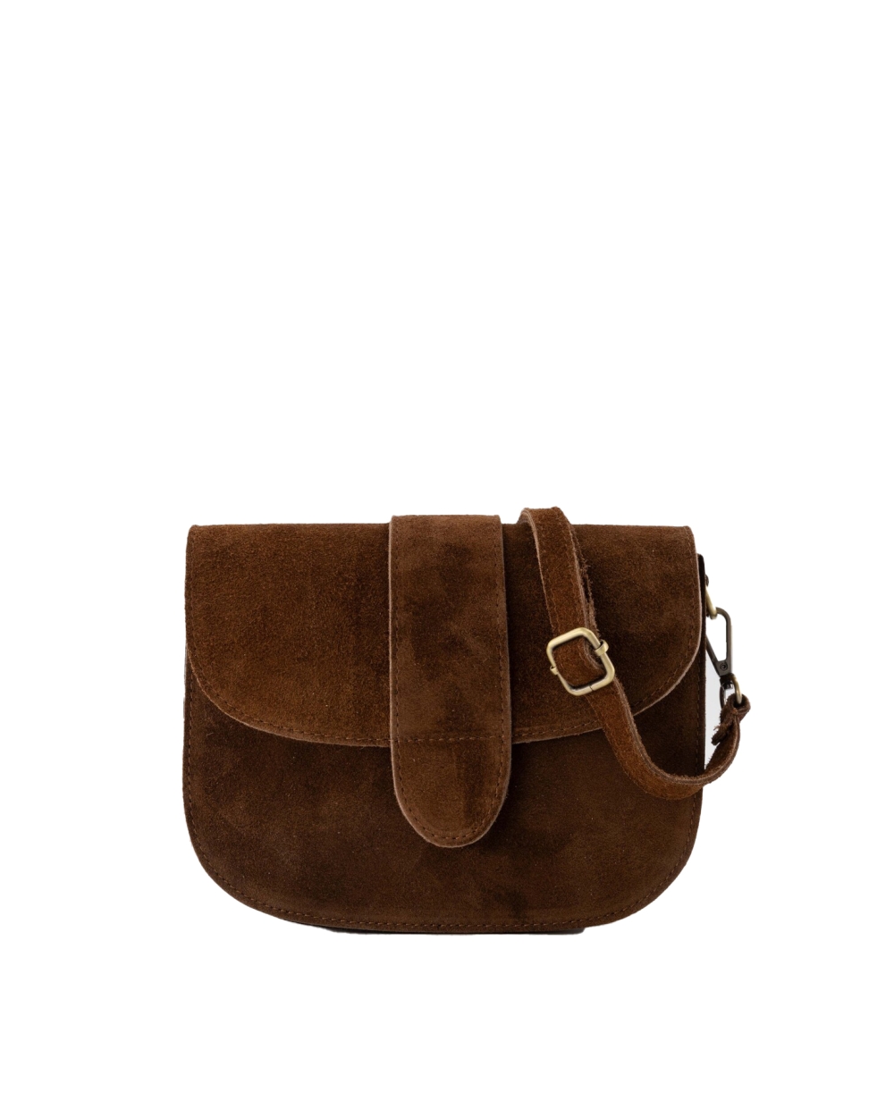 TAS MAAN SUEDE DONKERBRUIN