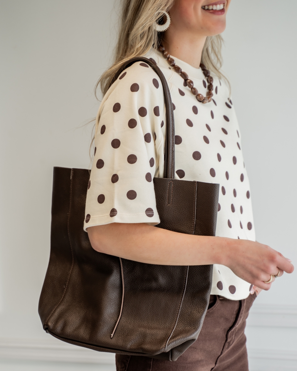 TAS MIA CLASSIC DONKERBRUIN