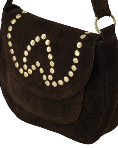 TAS WINONA SUEDE DONKERBRUIN