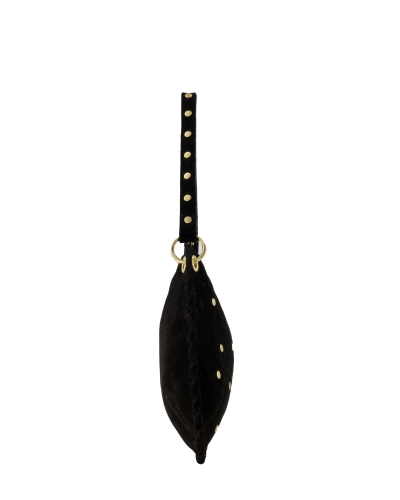 TAS CASEY SUEDE ZWART