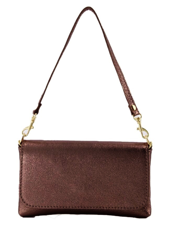 TAS LARA BRUIN METALLIC