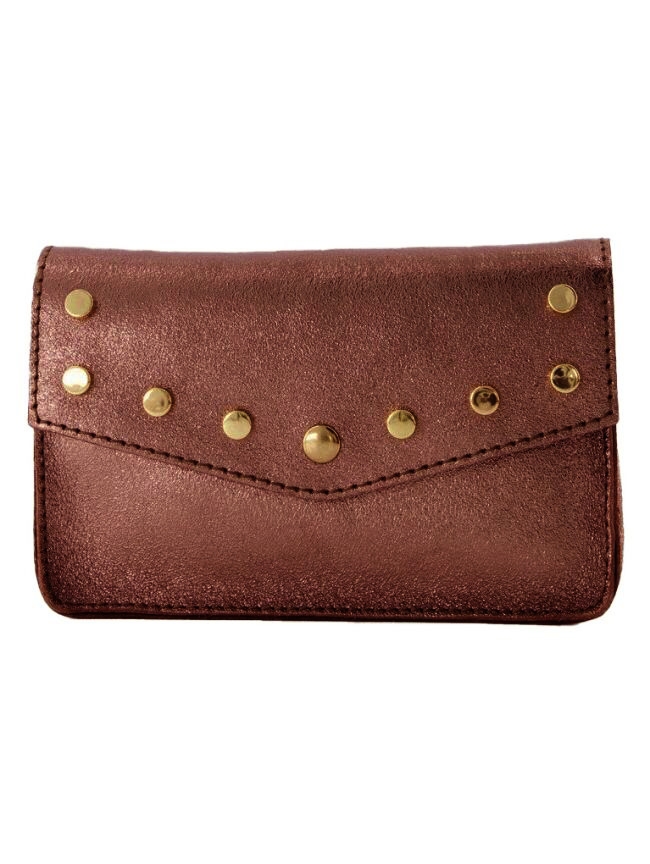 TAS LAURA CLASSIC METALLIC BRUIN