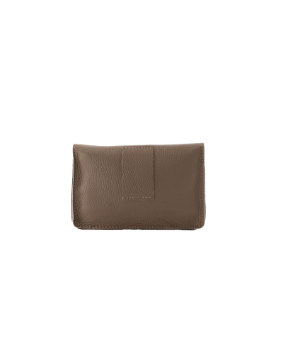 TAS LAURA CLASSIC DONKER TAUPE