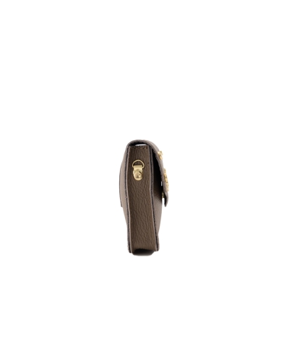 TAS LAURA CLASSIC DONKER TAUPE