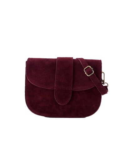 TAS MAAN SUEDE PLUM
