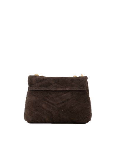 TAS CELINE SUEDE BRUIN
