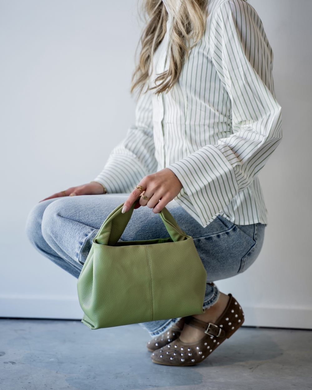 TAS POLLY CLASSIC GROEN
