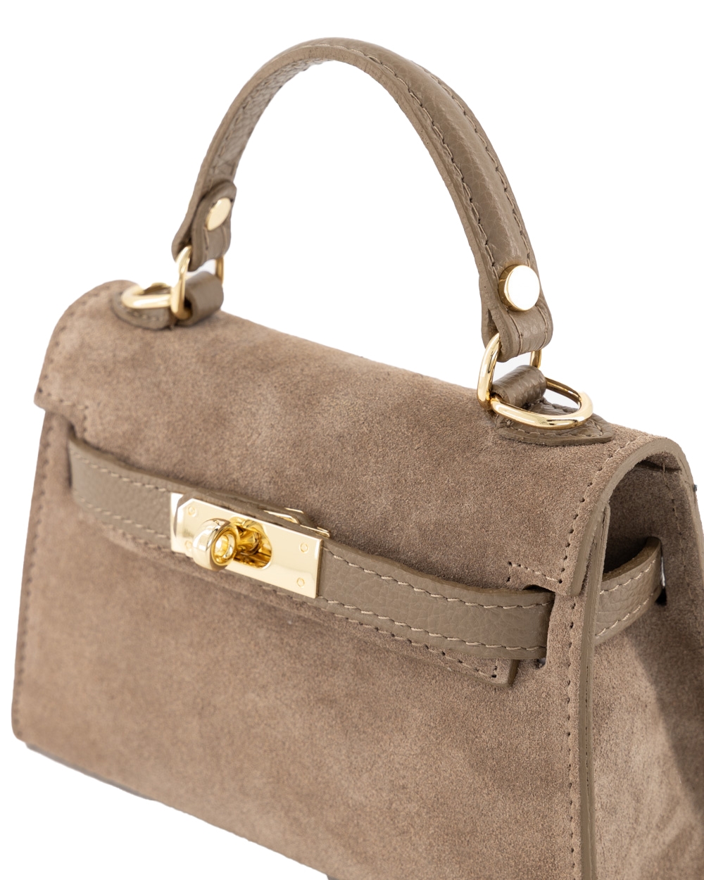 TAS GRACE SUEDE TAUPE