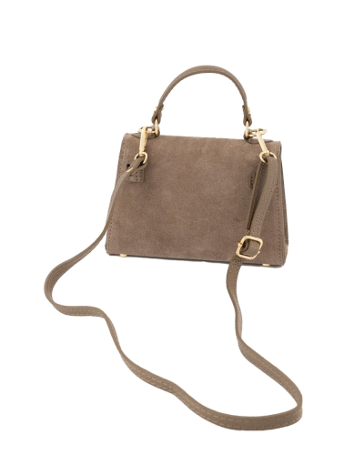 TAS GRACE SUEDE TAUPE