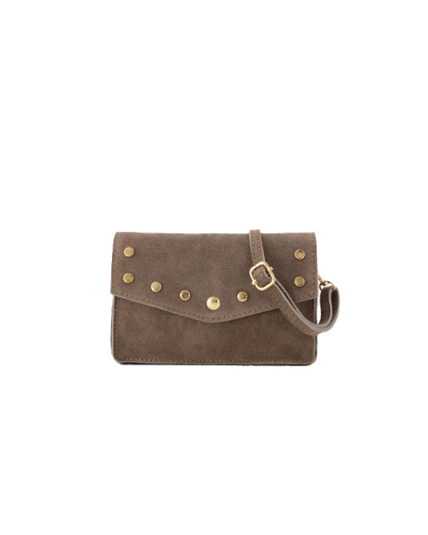 TAS LAURA SUEDE TAUPE