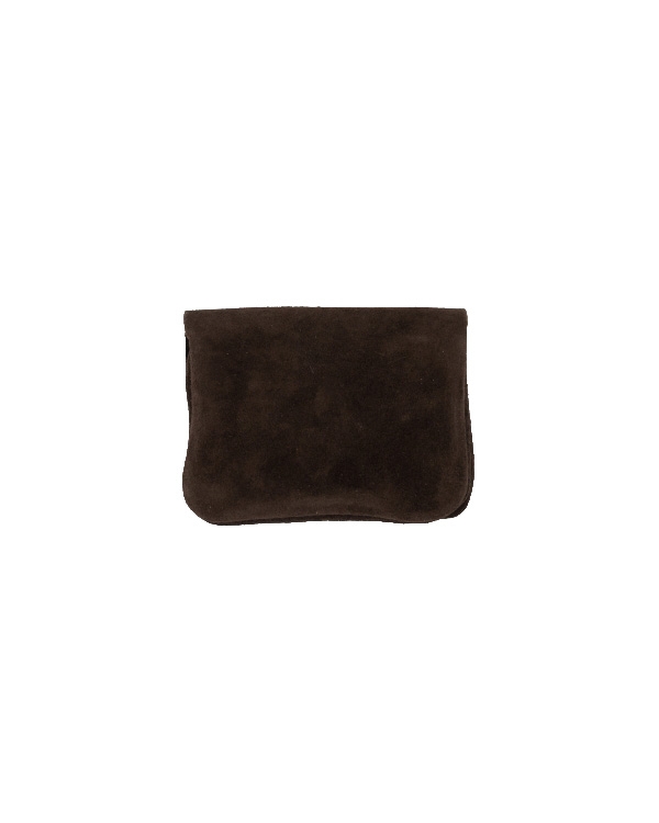 PORTEMONNEE LISA SUEDE DONKERBRUIN
