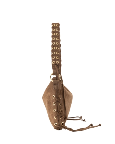 TAS VERONY SUEDE TAUPE