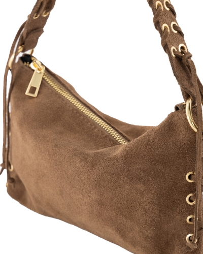 TAS VERONY SUEDE TAUPE