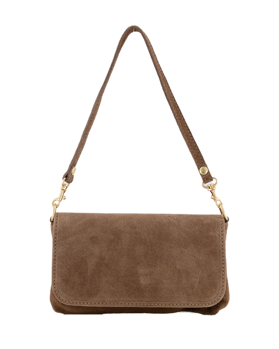 TAS LARA SUEDE TAUPE