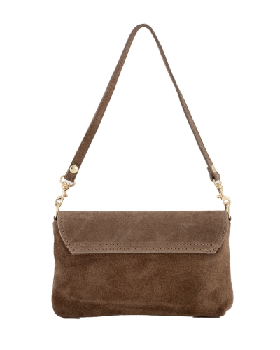 TAS LARA SUEDE TAUPE