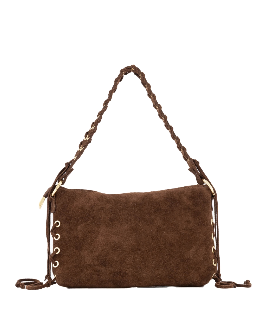 TAS VERONY SUEDE DONKERBRUIN