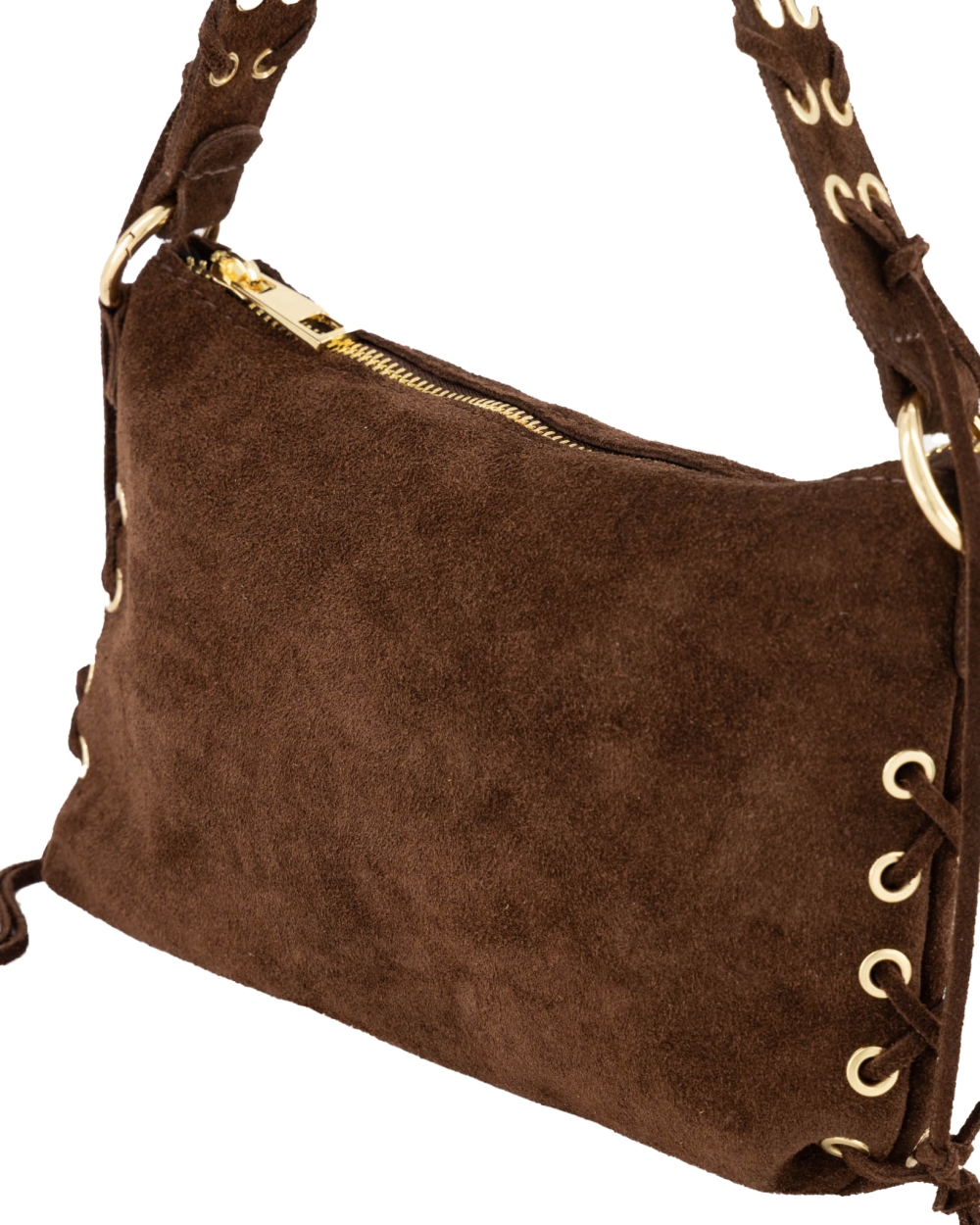 TAS VERONY SUEDE DONKERBRUIN