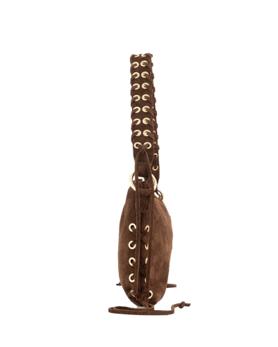 TAS VERONY SUEDE DONKERBRUIN