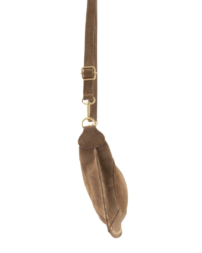 TAS MONICA SUEDE TAUPE