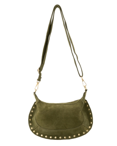 Gossip TAS MONICA SUEDE GROEN TAS MONICA SUEDE