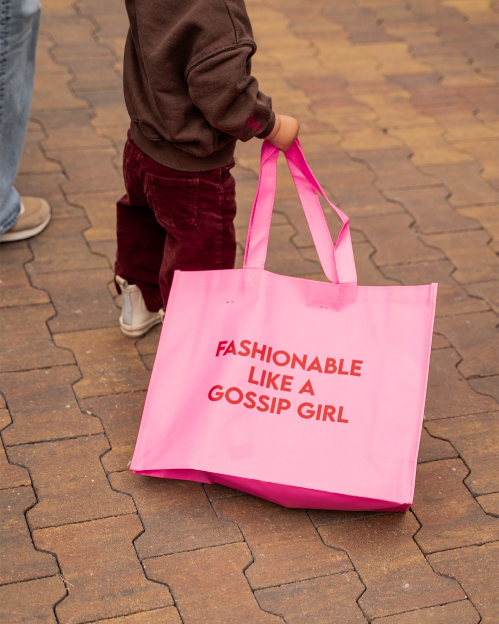GOSSIP SHOPPER ROZE ROOD