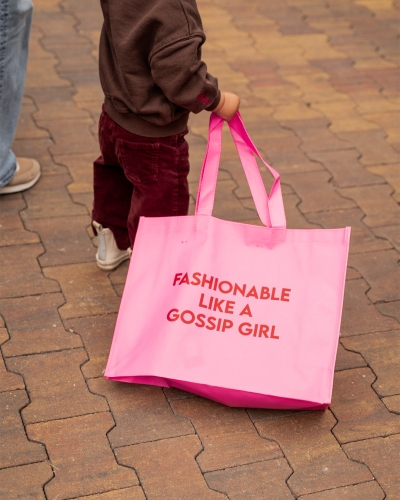 GOSSIP SHOPPER ROZE ROOD