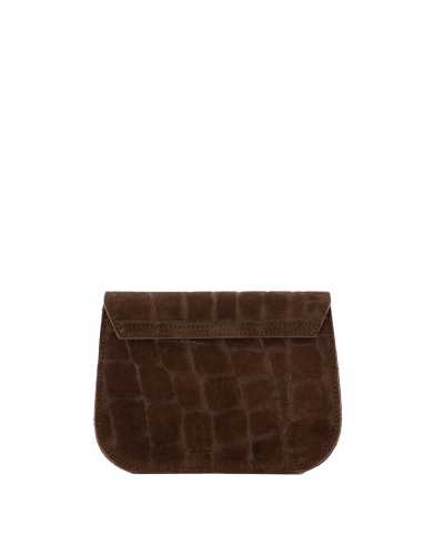 Gossip TAS FLORA TOSCANA CROCO Donkerbruin