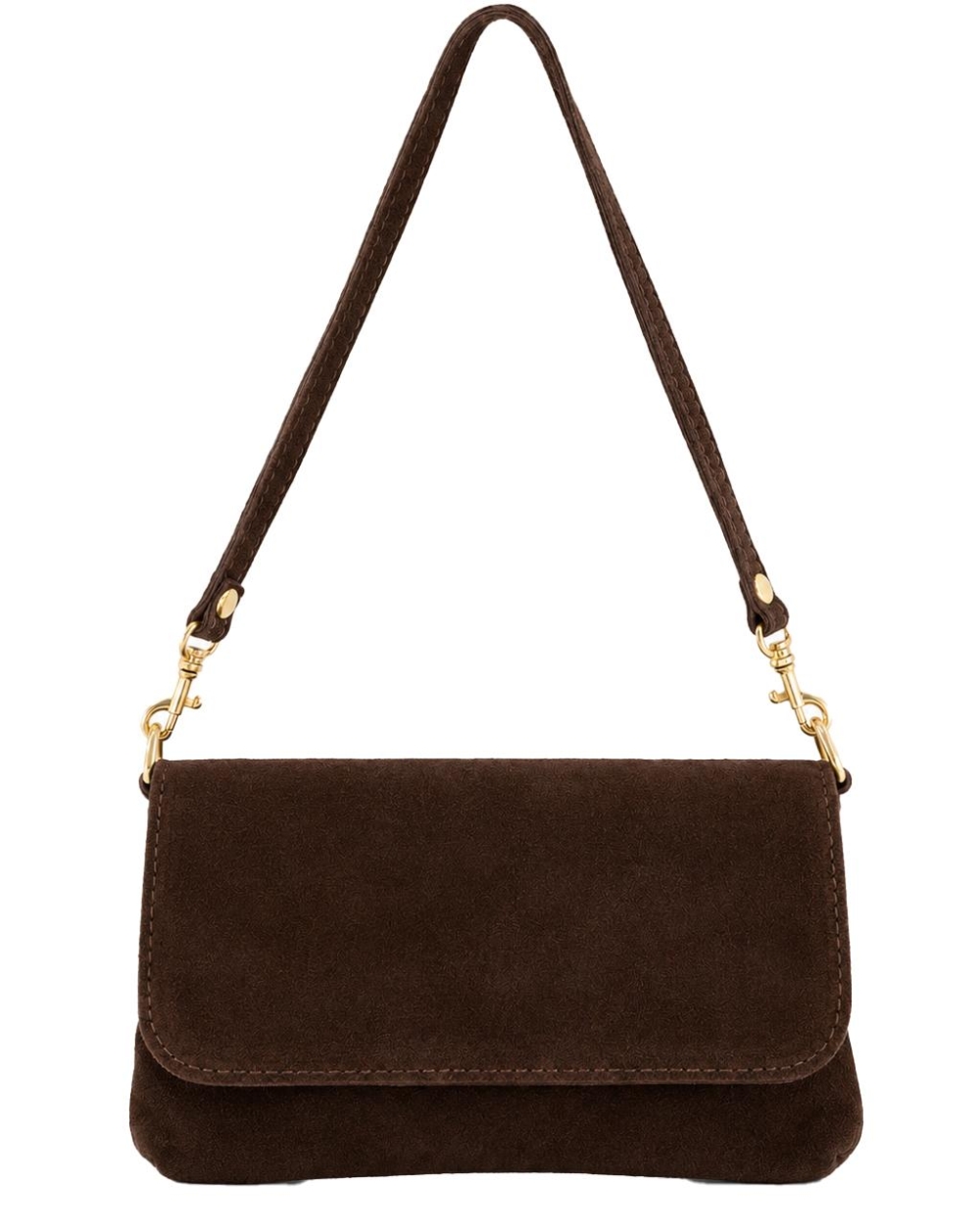 Gossip TAS LARA SUEDE Donkerbruin