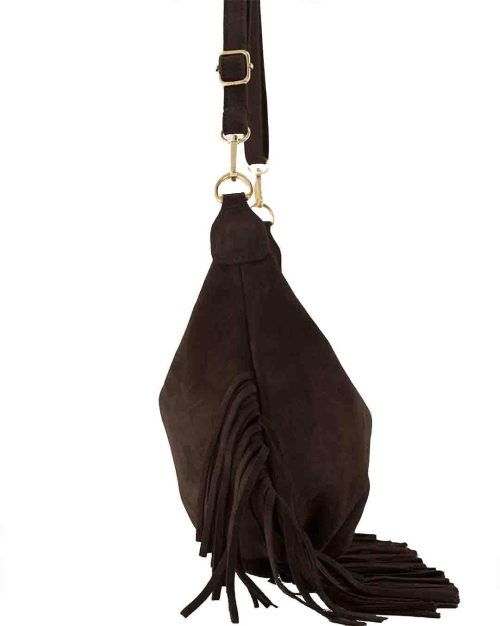 Gossip TAS VROMY SUEDE Donkerbruin