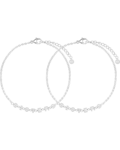 SISTERS ARMBANDEN ZILVER