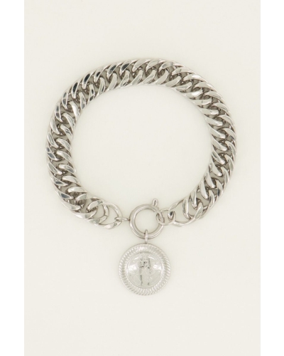 My Jewellery Schakelarmband munt19 cm MJ044641500