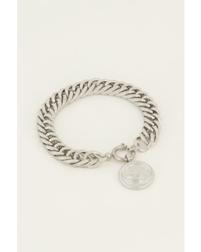 My Jewellery Schakelarmband munt19 cm MJ044641500