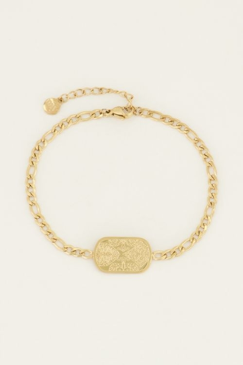 ARMBAND MET PLAATJE