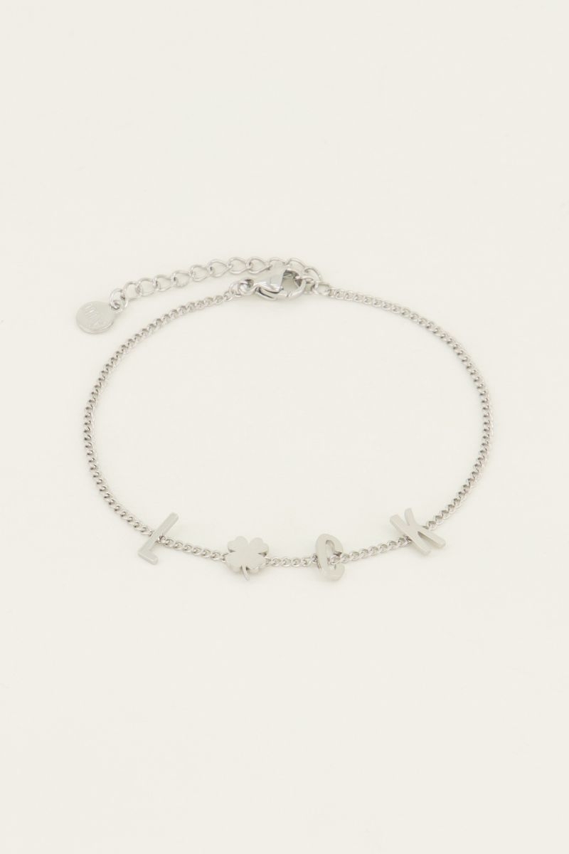 Armband luck letters