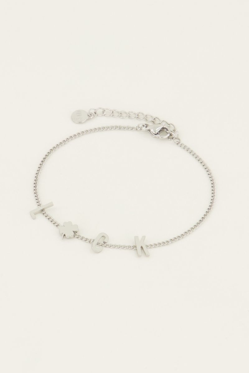 Armband luck letters