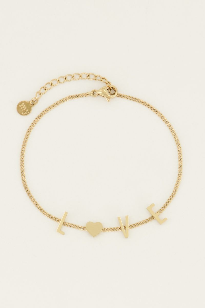 Armband love letters