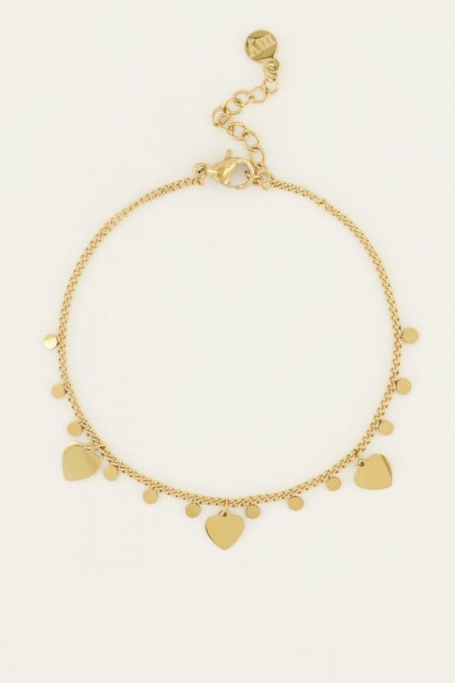 ARMBAND HARTJES & BEDELS GOUD