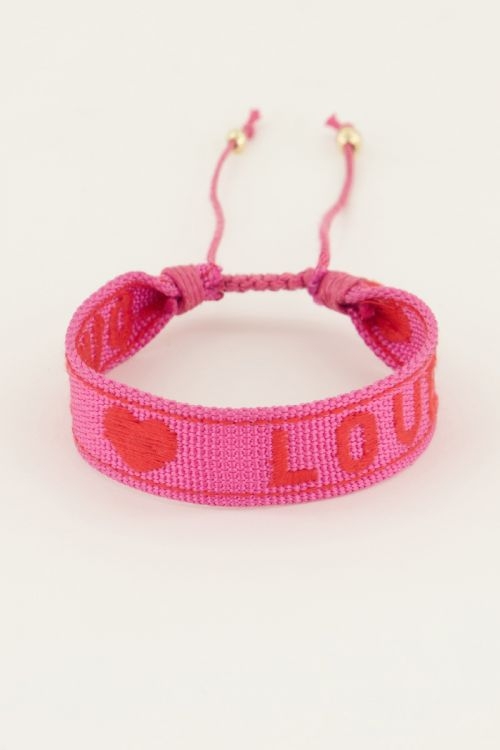 ARMBAND LOVE ROZE 
