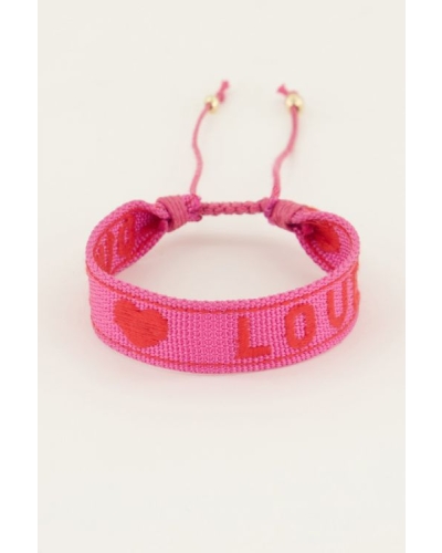 ARMBAND LOVE ROZE 