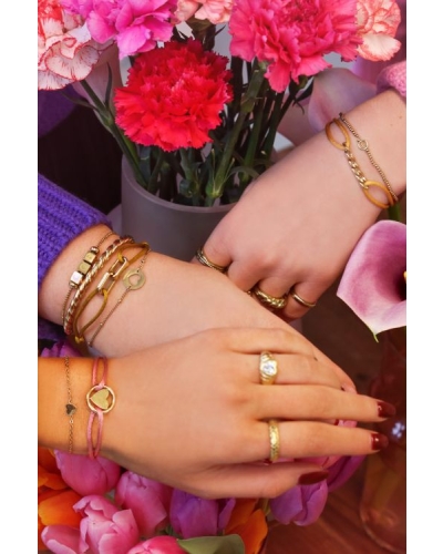 My Jewellery SPREAD THE LOVE SET GEEL ZILVER