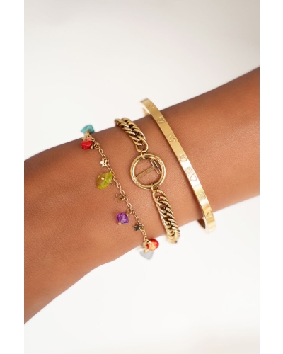 My Jewellery MY JEWELLERY BANGLE ENGRAVED HEARTS